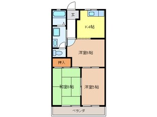 セントラルハイムTAKAHASHIの物件間取画像